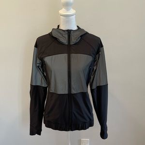 Lululemon reflective hooded zip up windbreaker